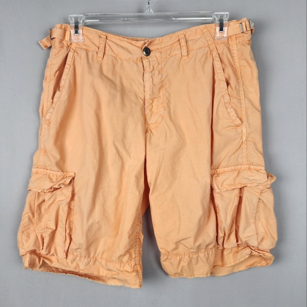 Paperbacks Cargo Shorts Mineral Blush Sz 33
